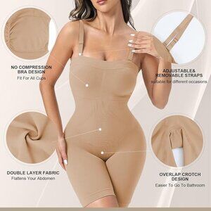 Strapless Shapewear Bodysuit